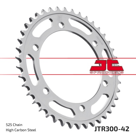 Kit de lant EK - Argintiu lant 525 SRO, O-ring, pinion fata JT cauciucat, foaie spate JT pentru YAMAHA TDM 900 2002-2013 - Img 6