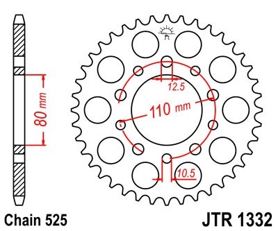 Kit de lant EK - Argintiu lant 525 SRO, O-ring, pinion fata JT, foaie spate JT pentru HONDA CB-1 400 F 1991 - Img 5
