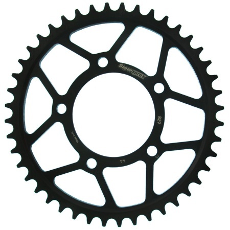 Kit de lant EK - Argintiu lant 530 DEX, X-Ring, pinion fata SUPERSPROX, foaie spate SUPERSPROX pentru SUZUKI GSX-R 750 1988-1989 - Img 4