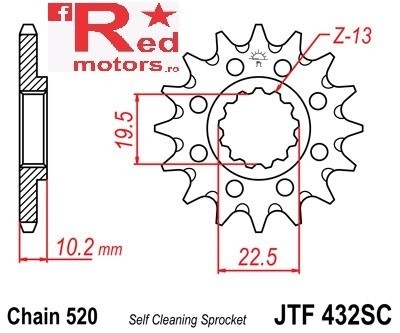 Kit lant DID GOLD X-Ring PRO-STREET 520 VX pentru Suzuki RM250 K4,K5,K6,K7,K8,K9,L0,L1 2004-2011 - Img 2
