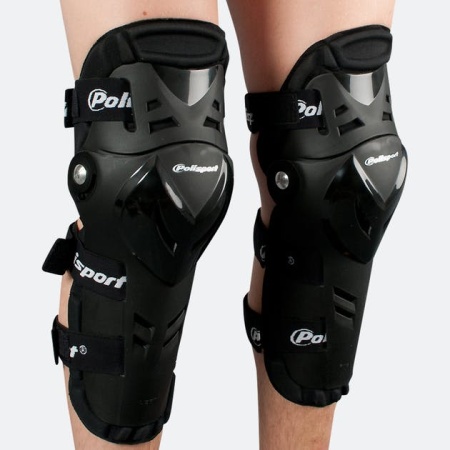 Knee guard POLISPORT DEVIL 8001500001 adult Negru - Img 3
