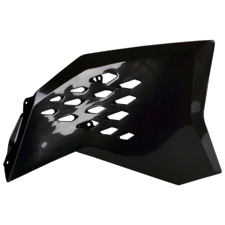 Radiator scoops POLISPORT 8428200001 (pereche) Negru - Img 2