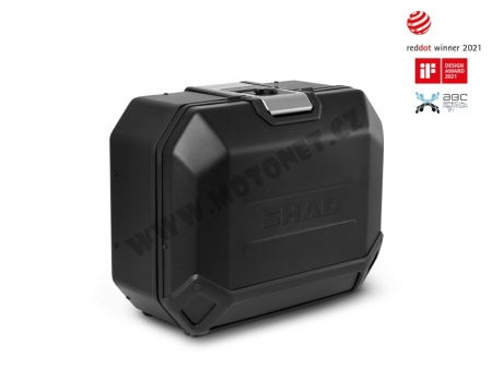 Set complet de cutii de aluminiu laterale, 36L / 36L, SHAD TERRA NEGRU, include kit montare SHAD HONDA NC 750 X 2021- - Img 3