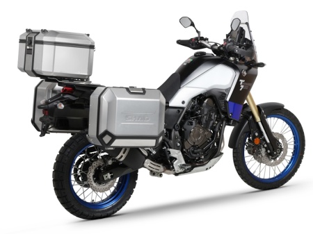 Set complet de cutii de aluminiu SHAD TERRA, 37L cutie centrala si 36L / 47L cutii laterale, incluzand set de montaj si placa SHAD YAMAHA Tenere 700 XTZ690 - Img 3