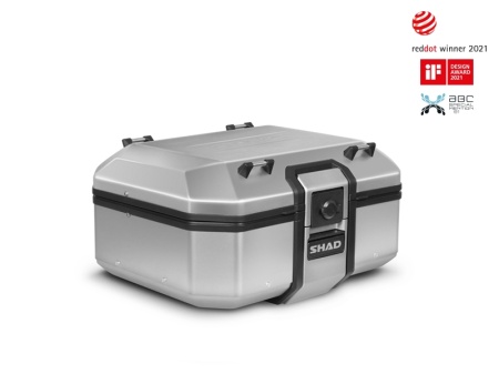 Set complet de cutii de aluminiu SHAD TERRA, 37L cutie centrala si 36L /36L cutii laterale, incluzand kit montaj si placa SHAD HONDA NC 750 X - Img 6
