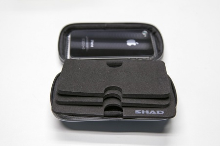 Suport telefon SHAD 120x70 mm X0SG20H prindere pe ghidon 3,8" - Img 5