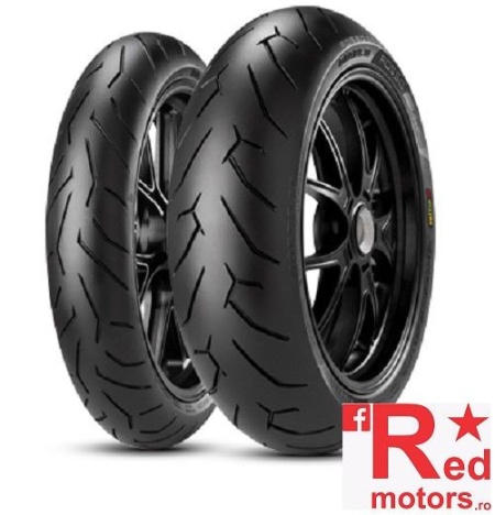 Anvelopa moto spate Pirelli DIABLO ROSSO 2 (73W) TL Rear 180/55R17 W - Img 2