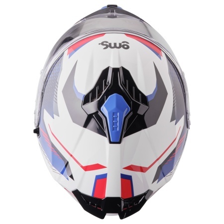 Casca integrala GMS GELERO ZG12701 white-red-blue L - Img 5