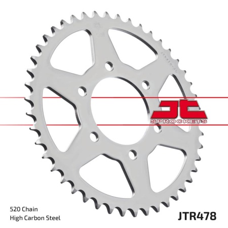 Foaie spate JT JTR 478-54 54T, 520 - Img 2