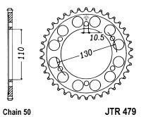 Foaie spate JT JTR 479-45 45T, 530 - Img 2