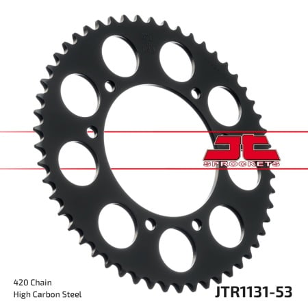 Kit de lant D.I.D Chain - Argintiu lant 420 D, Non-sealed, pinion fata JT, foaie spate JT pentru APRILIA RX 50 2006-2017 - Img 6