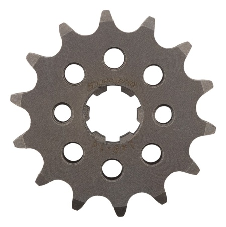Kit de lant D.I.D Chain - Argintiu lant 420 D, Non-sealed, pinion fata SUPERSPROX, foaie spate JT pentru SUZUKI DR-Z 110 2003-2005 - Img 2