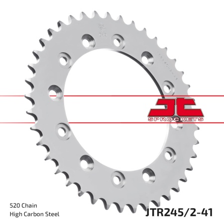 Kit de lant D.I.D Chain - Argintiu lant 520 VX, X-Ring, pinion fata JT, foaie spate JT pentru HONDA XL 600 R 1983-1987 - Img 6