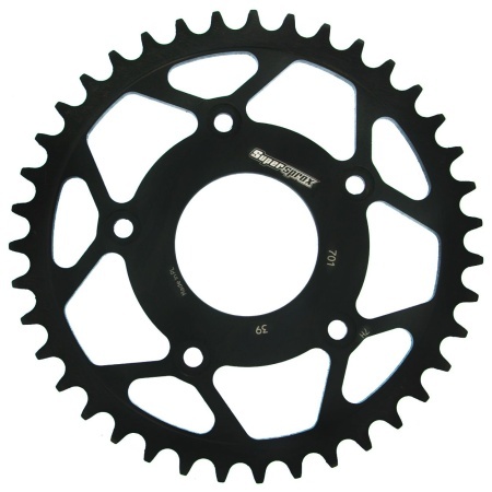 Kit de lant D.I.D Chain - Argintiu lant 520 VX, X-Ring, pinion fata SUPERSPROX, foaie spate SUPERSPROX pentru CAGIVA Raptor 125 2003 - Img 4