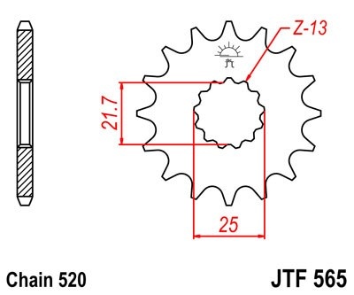 Kit de lant DID pentru Kawasaki ER6F 2012-2015 - Img 3