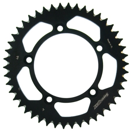 Kit de lant EK - Argintiu lant 420 SH, Non-sealed, pinion fata SUPERSPROX, foaie spate SUPERSPROX pentru KTM SX 65 1998-2002 - Img 3