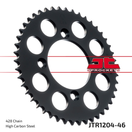 Kit de lant EK - Argintiu lant 428 SRO, O-ring, pinion fata JT, foaie spate JT pentru HONDA CRF 125 F 2014-2025 - Img 6