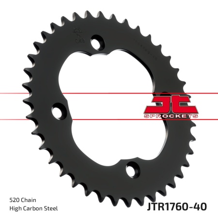 Kit de lant EK - Argintiu lant 520 DEX, X-Ring, pinion fata JT, foaie spate JT pentru ATV SUZUKI LT-Z 400 2009-2012 - Img 6