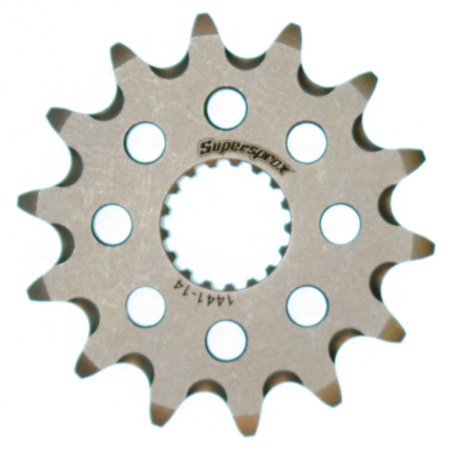 Kit de lant EK - Argintiu lant 520 MRD, Non-sealed, pinion fata SUPERSPROX, foaie spate SUPERSPROX pentru SUZUKI RM-Z 450 2005-2007 - Img 2
