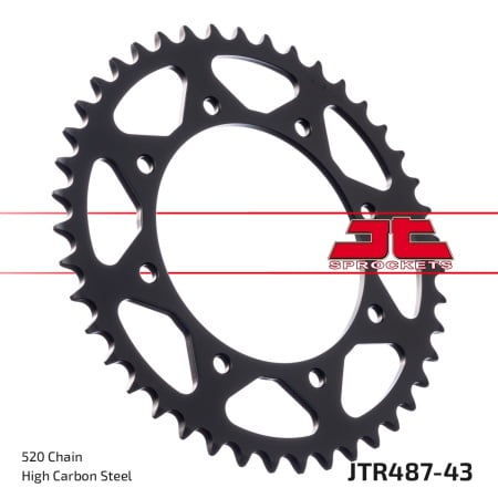 Kit de lant EK - Argintiu lant 520 SRO, O-ring, pinion fata JT cauciucat, foaie spate JT pentru KAWASAKI KLR 650 2022-2025 - Img 6