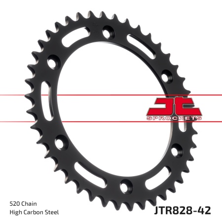 Kit de lant EK - Argintiu lant 520 SRX, X-Ring, pinion fata SUPERSPROX, foaie spate JT pentru SUZUKI DR 600 S 1985-1989 - Img 6