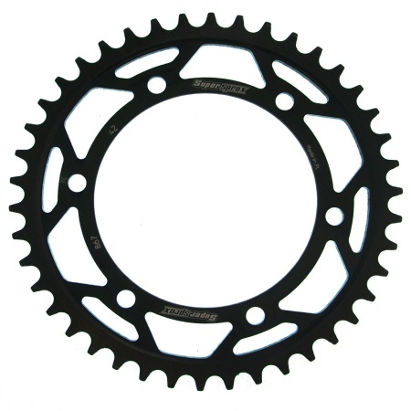 Kit de lant EK - Argintiu lant 525 SRO, O-ring, pinion fata JT cauciucat, foaie spate SUPERSPROX pentru YAMAHA TDM 850 1996-1998 - Img 4