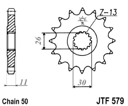 Kit de lant EK - Auriu lant 530 ZVX, X-Ring, pinion fata JT cauciucat, foaie spate JT pentru YAMAHA XJR 1300 2004-2006 - Img 3