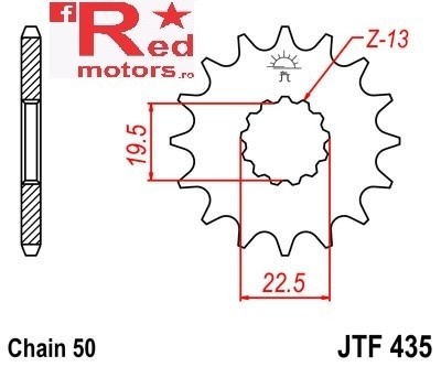 Kit lant DID GOLD PRO-STREET X-Ring 530 VX pentru Suzuki GR650 X-D,E,F (GP51A) 1983-1985 - Img 2