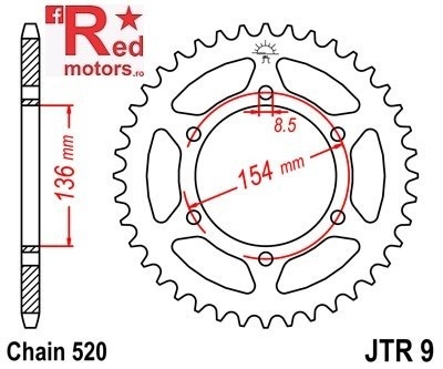 Kit lant DID GOLD X-Ring PRO-STREET 520 VX pentru BMW 650 Xchallenge (K15) 2007-2008 - Img 3