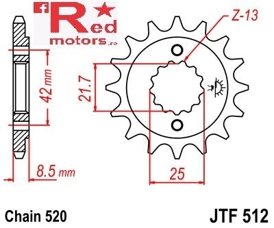 Kit lant DID GOLD X-Ring PRO-STREET 520 VX pentru Yamaha YZF600R-T,V,W Conversie la 520 2005-2007 - Img 2