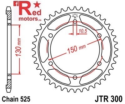 Kit lant DID GOLD X-Ring PRO-STREET 525 VX pentru Yamaha TDM900 A ABS (1B0) 2005-2013 - Img 3
