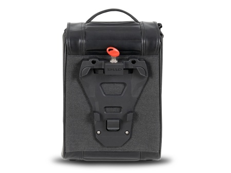 Side bag SHAD CAFE RACER SR38 X0SR3821 10l Negru - Img 2