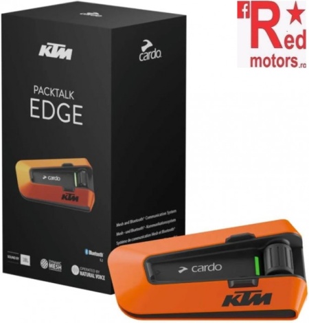 Sistem Comunicatie Cardo Packtalk EDGE - KTM SINGLE