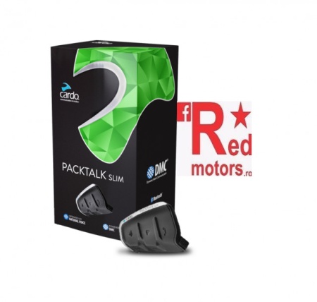 Sistem comunicatie Cardo PackTalk Slim JBL