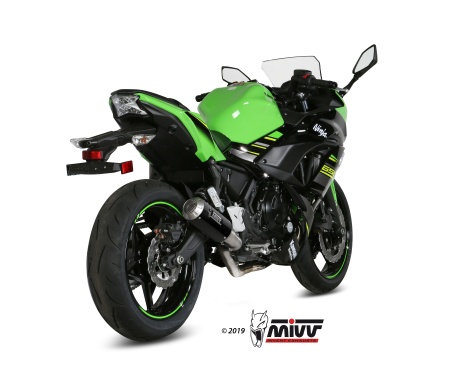 Sistem de evacuare complet 2x1 MIVV MK3 K.044.SM3C Carbon - Img 3