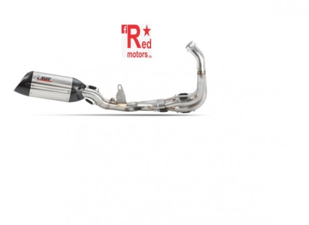 Sistem de evacuare complet 4x2x1 MIVV SUONO Full Titan / Capac Carbon pentru YAMAHA YZF-R6 (2006-2016)
