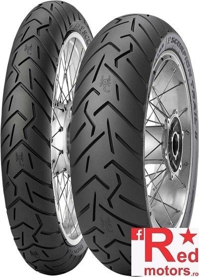 Anvelopa/Cauciuc moto fata Pirelli Scorpion Trail II 120/70 R 19 M/C 60V TL Front - Img 2