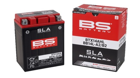 Baterie activata din fabrica BS-BATTERY BB14L-A2 (FA) (YB14L-A2 (FA)) SLA - Img 3