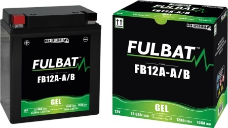 Baterie cu gel FULBAT FB12A-A/B GEL (YB12A-A/B GEL) - Img 2