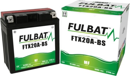 Baterie fara intretinere FULBAT FTX20A-BS (YTX20A-BS) - Img 2
