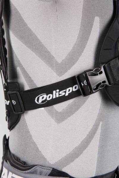 Chest Protector POLISPORT XP2 ADULT 8000300013 black/silver/black - Img 7