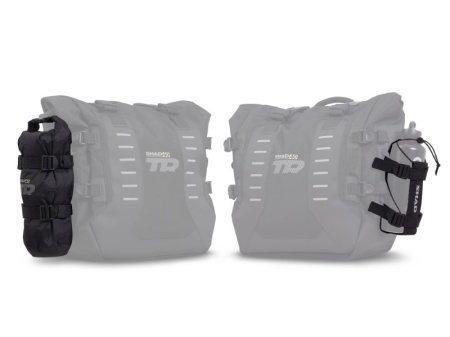 Complete set of SHAD TERRA TR40 adventure saddlebags and SHAD TERRA BLACK aluminium 48L topcase, including mounting kit SHAD HONDA NC 750 X - Img 7