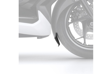Front fender extension PUIG 3664N Negru - Img 2
