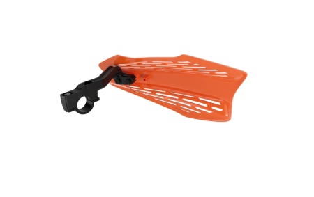 Handguard POLISPORT MX FORCE 8308700002 with universal handlebar mounting kit Alb - Img 2