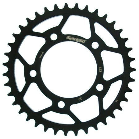 Kit de lant D.I.D Chain - Argintiu lant 520 VX, X-Ring, pinion fata JT cauciucat, foaie spate SUPERSPROX pentru SUZUKI GS 500 E 1989-1993 - Img 5