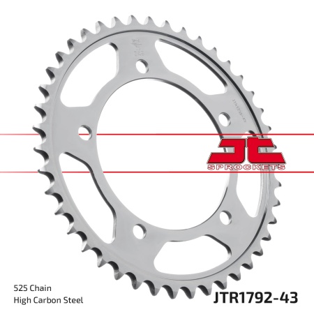 Kit de lant D.I.D Chain - Argintiu lant 525 VX, X-Ring, pinion fata JT cauciucat, foaie spate JT pentru SUZUKI GSX-R 600 2006-2010 - Img 6