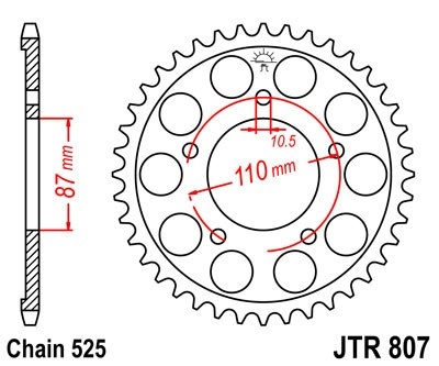 Kit de lant EK - Argintiu lant 525 DEX, X-Ring, pinion fata JT cauciucat, foaie spate JT pentru SUZUKI SV 650 / S 1999-2009 - Img 5