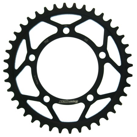 Kit de lant EK - Argintiu lant 525 SRX, X-Ring, pinion fata SUPERSPROX, foaie spate SUPERSPROX pentru APRILIA RSV4 1000 R (Factory) 2010-2013 - Img 3