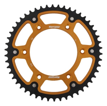Kit de lant EK - Auriu lant 520 RRSM, Non-sealed, pinion fata JT, foaie spate SUPERSPROX STEALTH pentru BETA RR 125 2018-2021 - Img 4