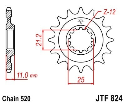 Kit de lant EK - Auriu lant 520 ZVX, X-Ring, pinion fata JT, foaie spate SUPERSPROX pentru HUSQVARNA SMR 630 Replica 2004 - Img 3